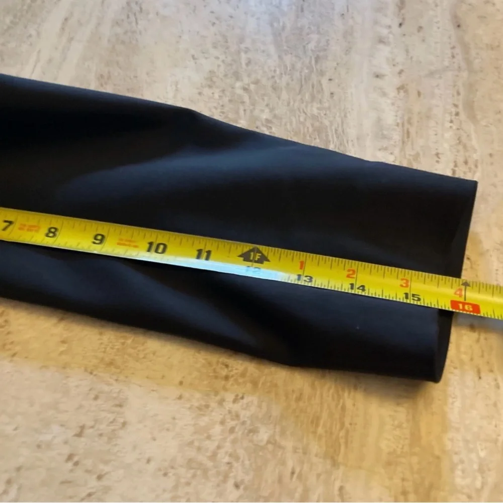 GIANNI VERSACE Leather Top Vest Jacket SZ40 Italy 6 USA Bolero 90s woman’s black - Picture 16 of 16